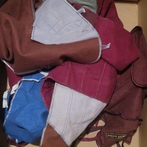 Vintage Lot 12 Anti Tarnish Silver Cloth Storage Bags Detroit Old Estate Hudson